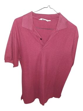 Men's Short Sleeve Polo Shirt - Maroon.